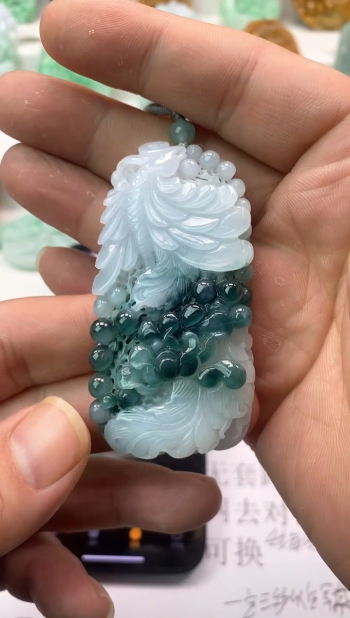 【闪购商品】翡翠颈饰未镶嵌天然A货翡翠