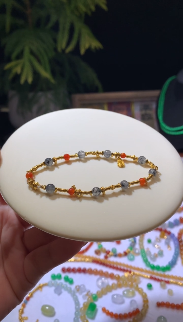 【闪购商品】定制翡翠未镶嵌手串9800+980