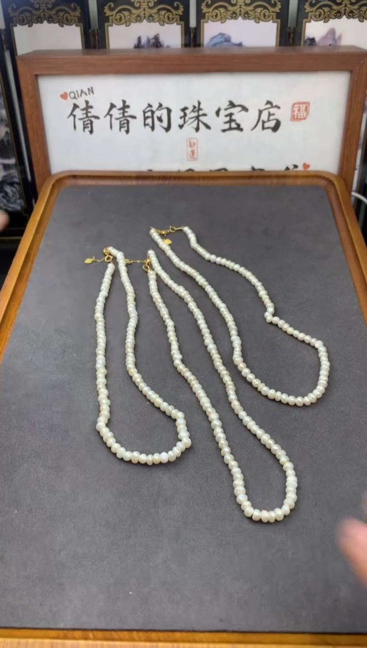 颈饰未镶嵌淡水珍珠随机发一
