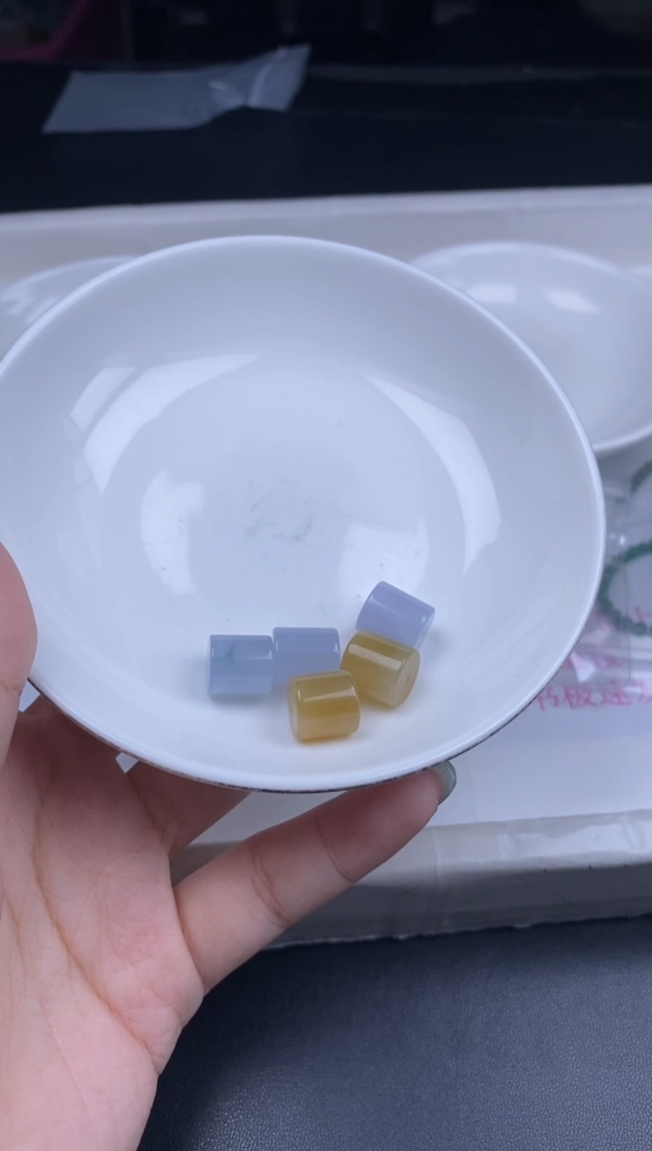 未镶嵌1定制翡翠玲*散珠批发DIY