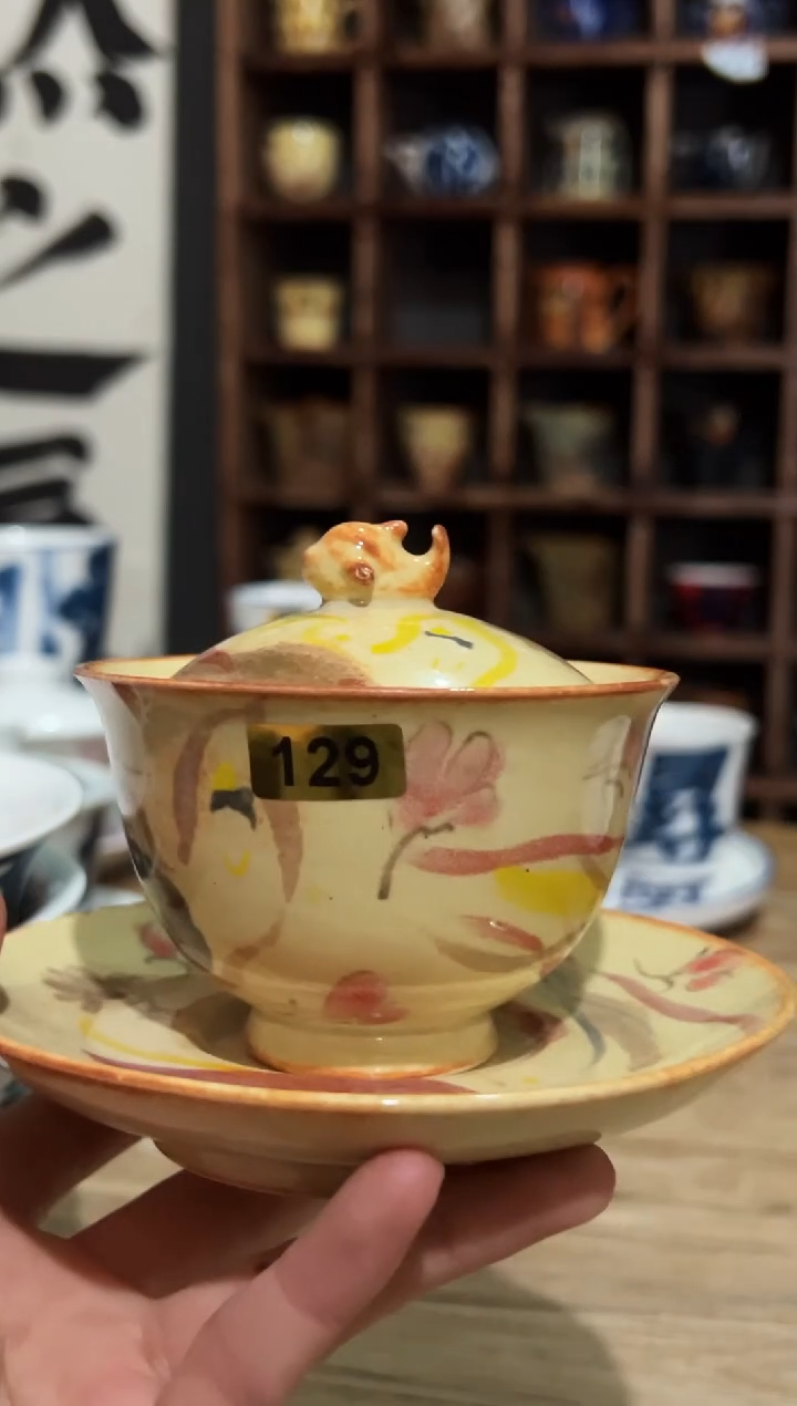 【闪购商品】观云听雨原创手绘茶具