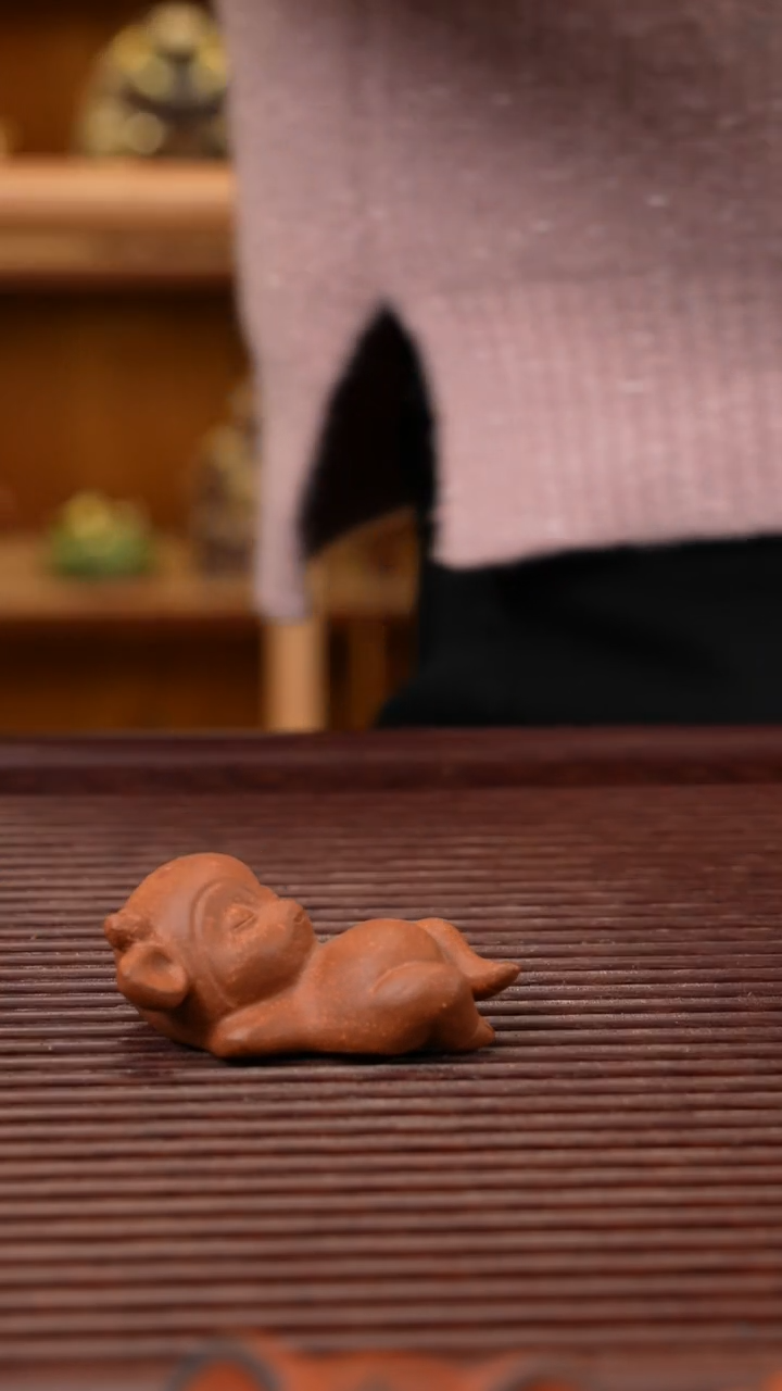 【闪购商品】紫砂茶宠梅花小鹿