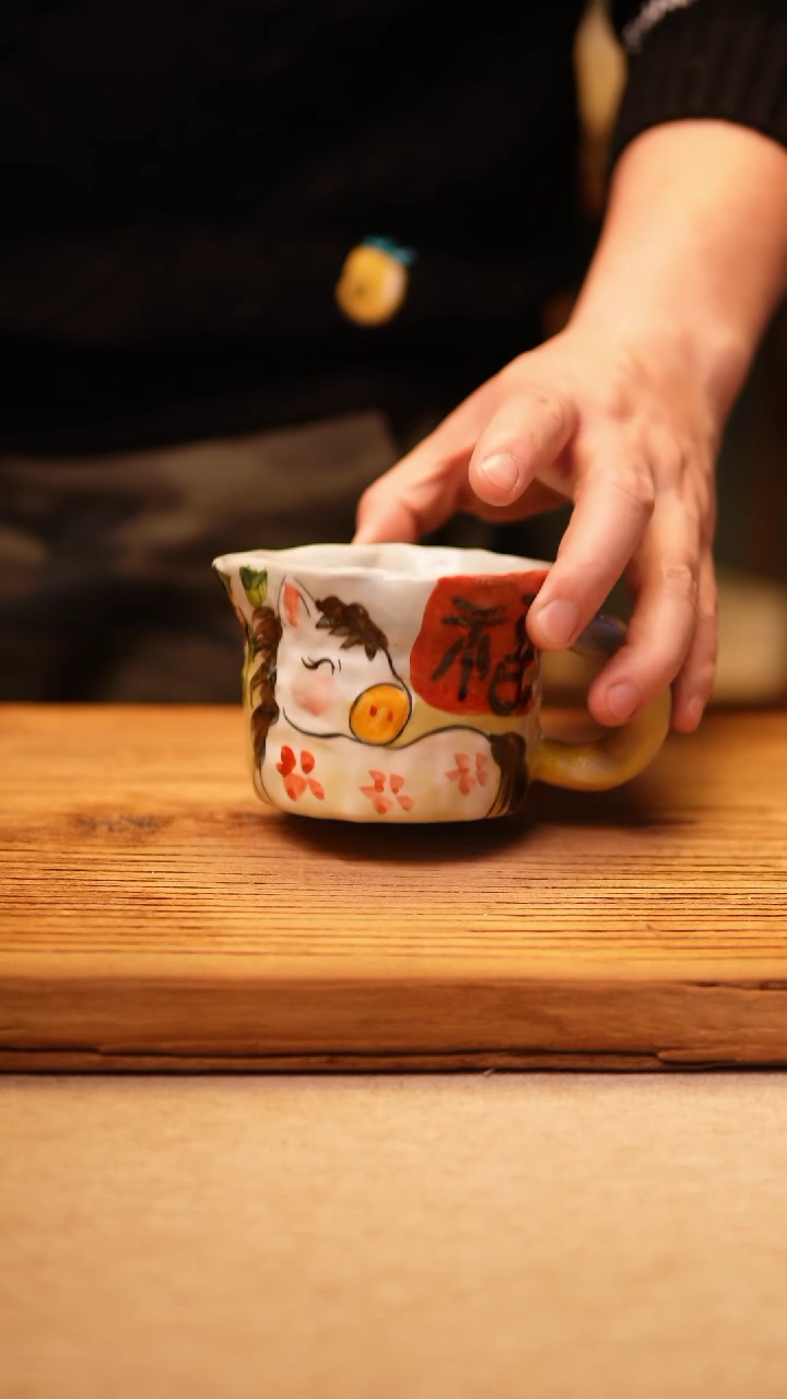 【闪购商品】@@陶园瓷舍@@纯手工手绘@高温釉下彩