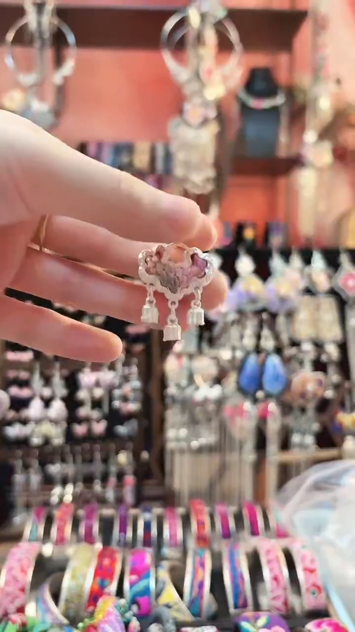 织绣 云织谣民族风精美饰品  412