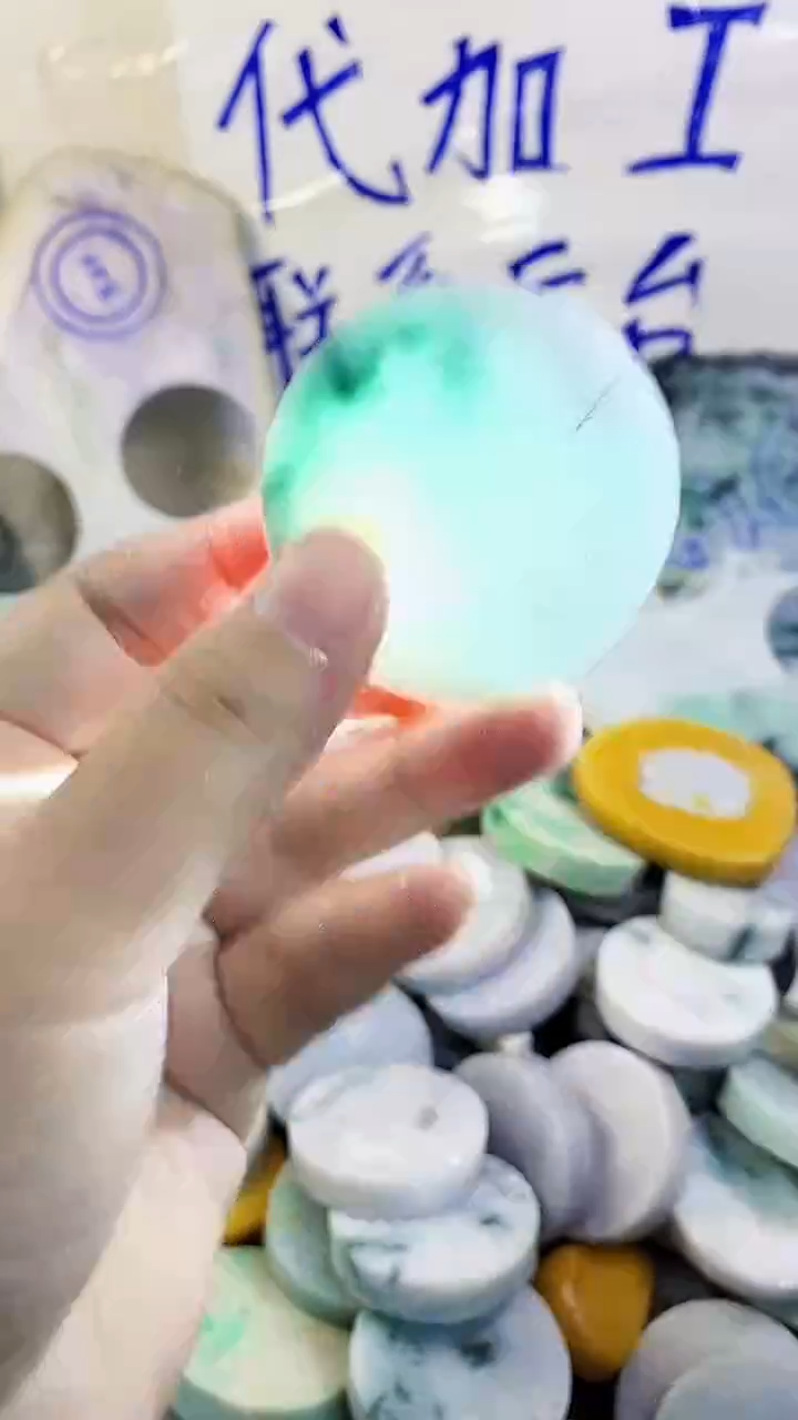 裸石翡翠纯天然A货翡翠200