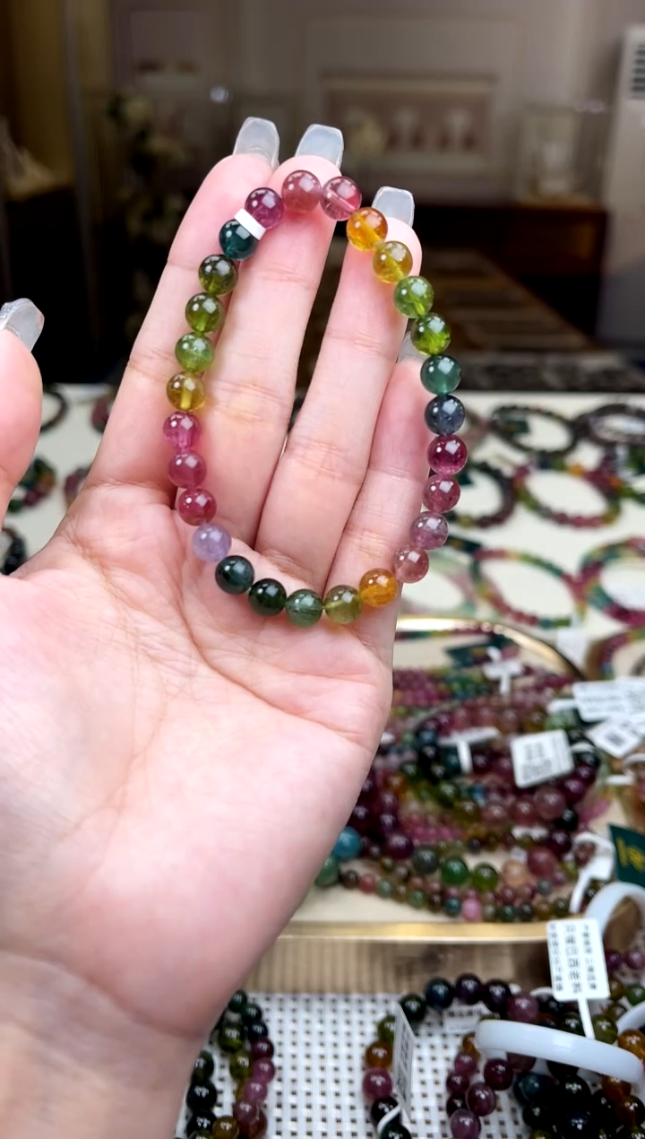 【闪购商品】碧玺/未镶嵌6mm+碧玺单圈多样性发货