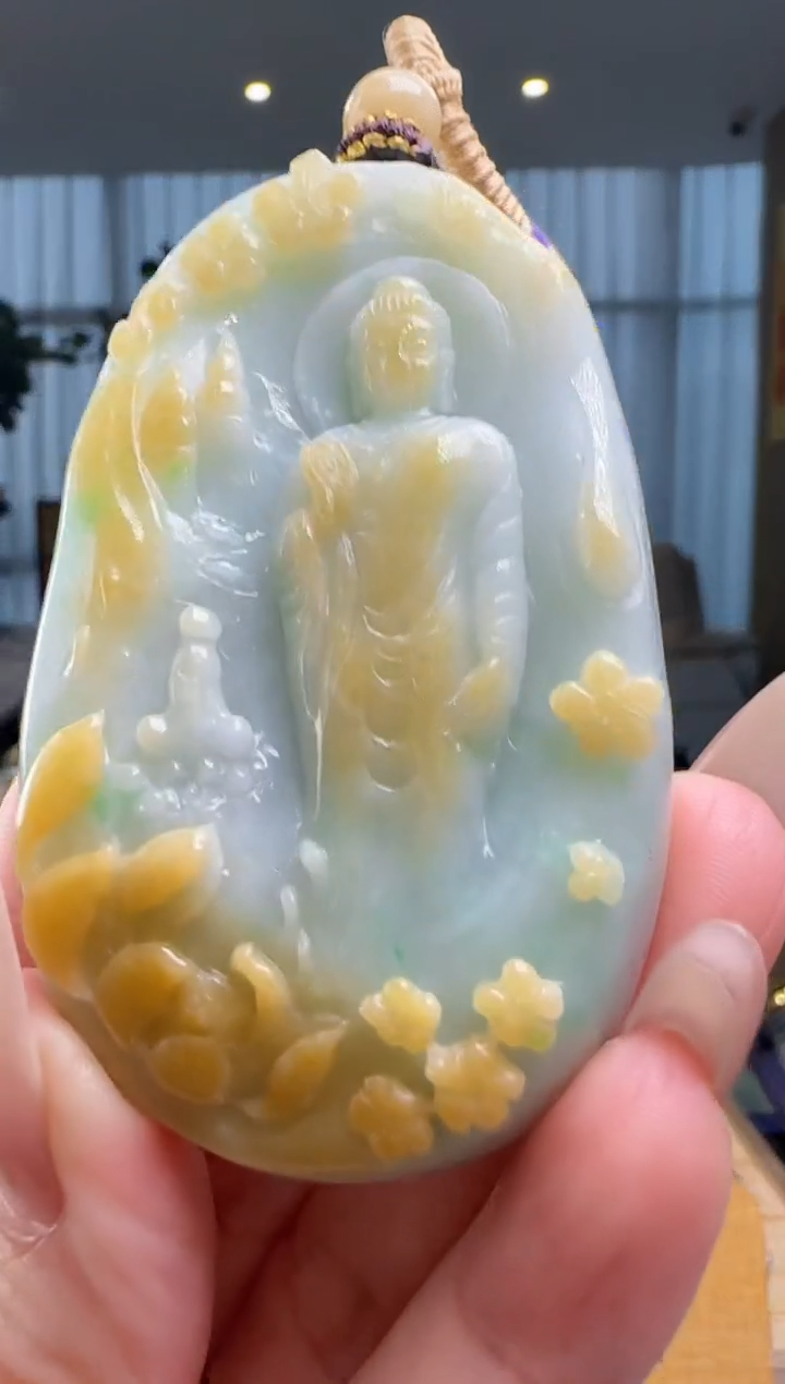 【闪购商品】翡翠吊坠(不含链)未镶嵌YJ@@960Q3J15736