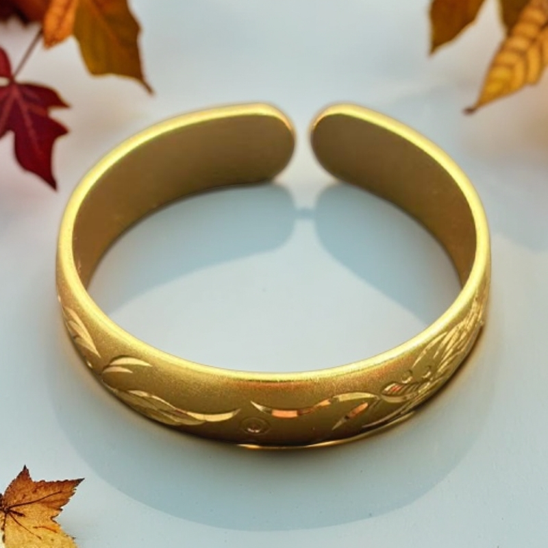 【林总专属】中式民族风龙凤呈祥合金手镯SZ9645