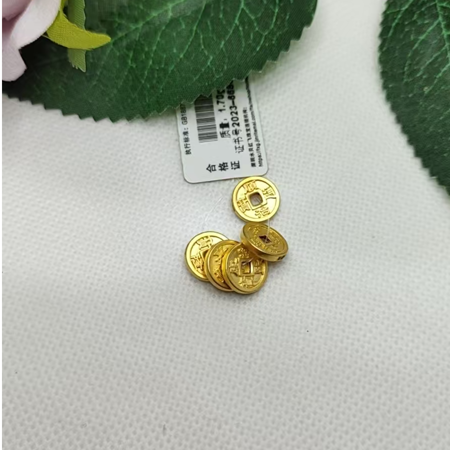 红飞珠珠宝足金转运珠