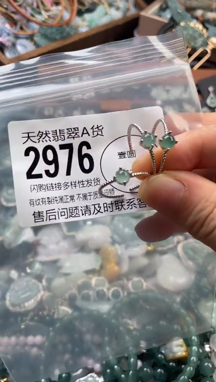 颈饰未镶嵌翡翠多样性发其一2976