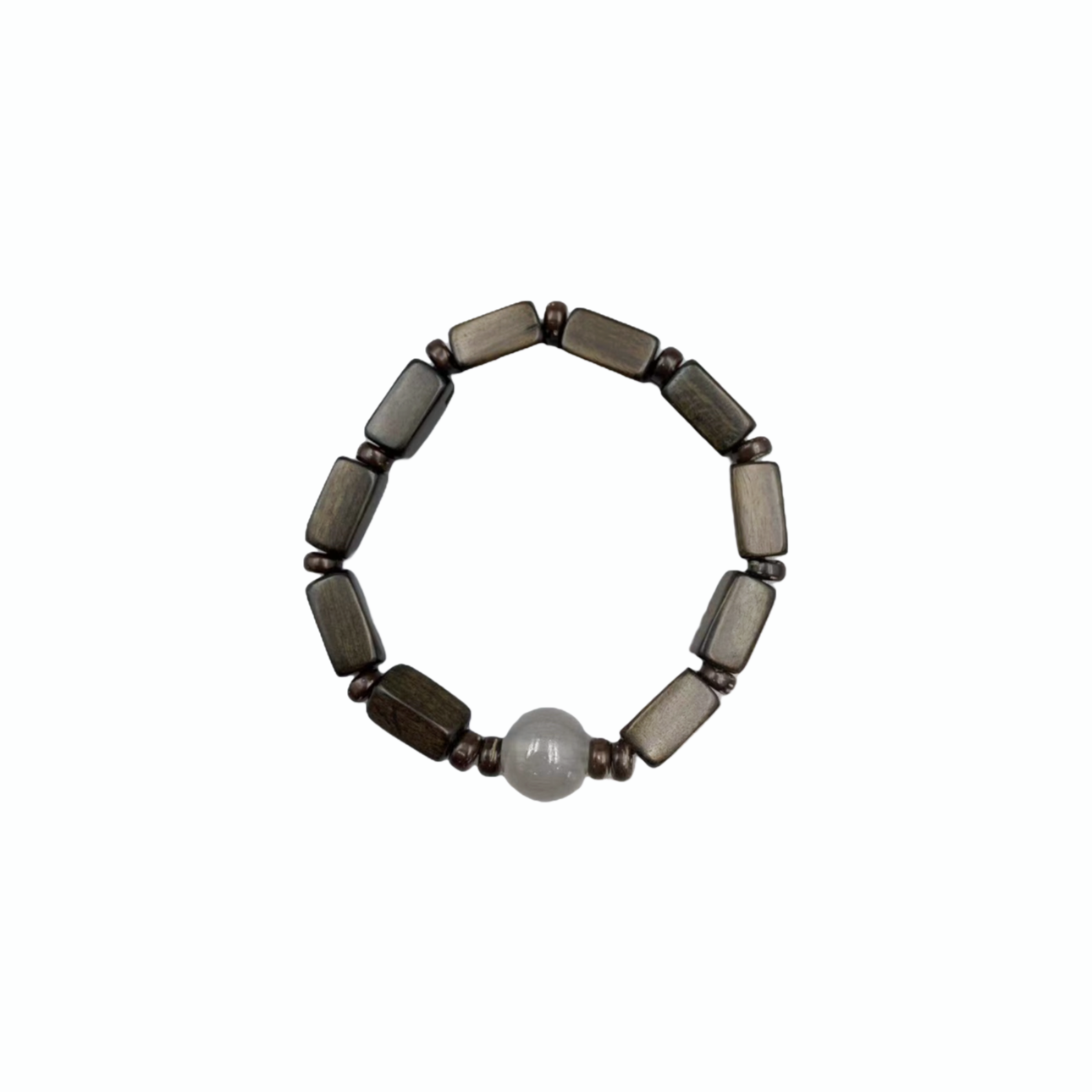 檀香木方块珠手串 A28-597