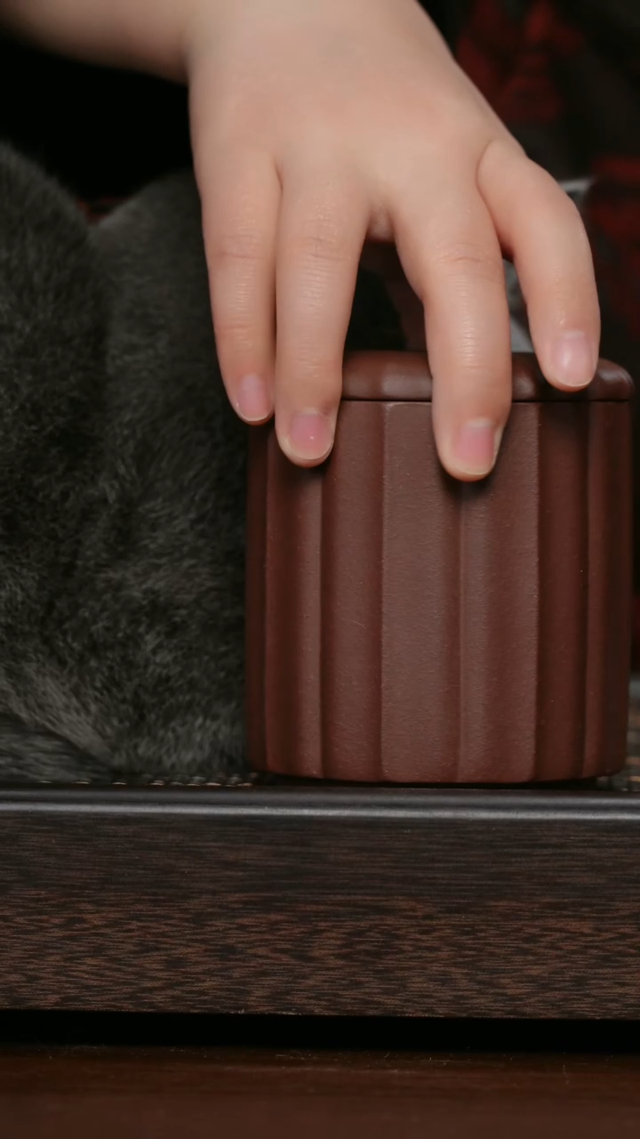 【闪购商品】紫砂茶杯福利紫砂锦囊茶罐