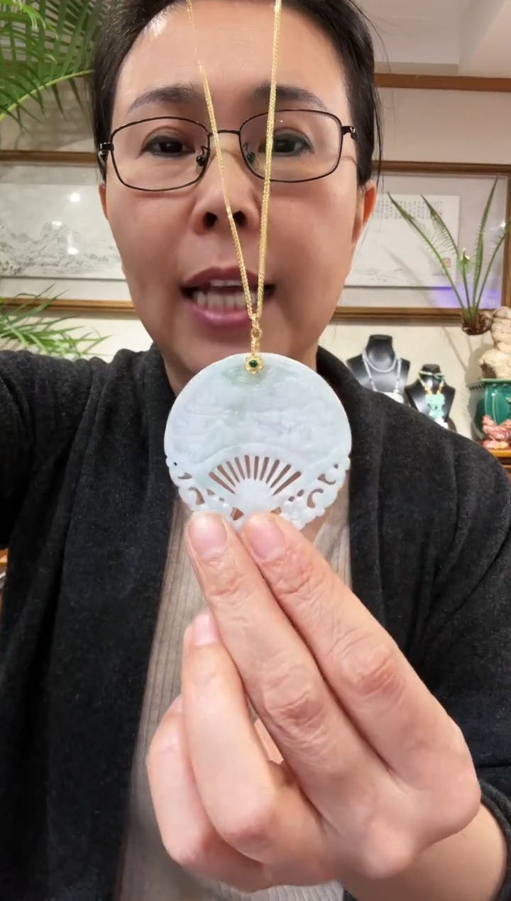 【闪购商品】翡翠颈饰未镶嵌国风