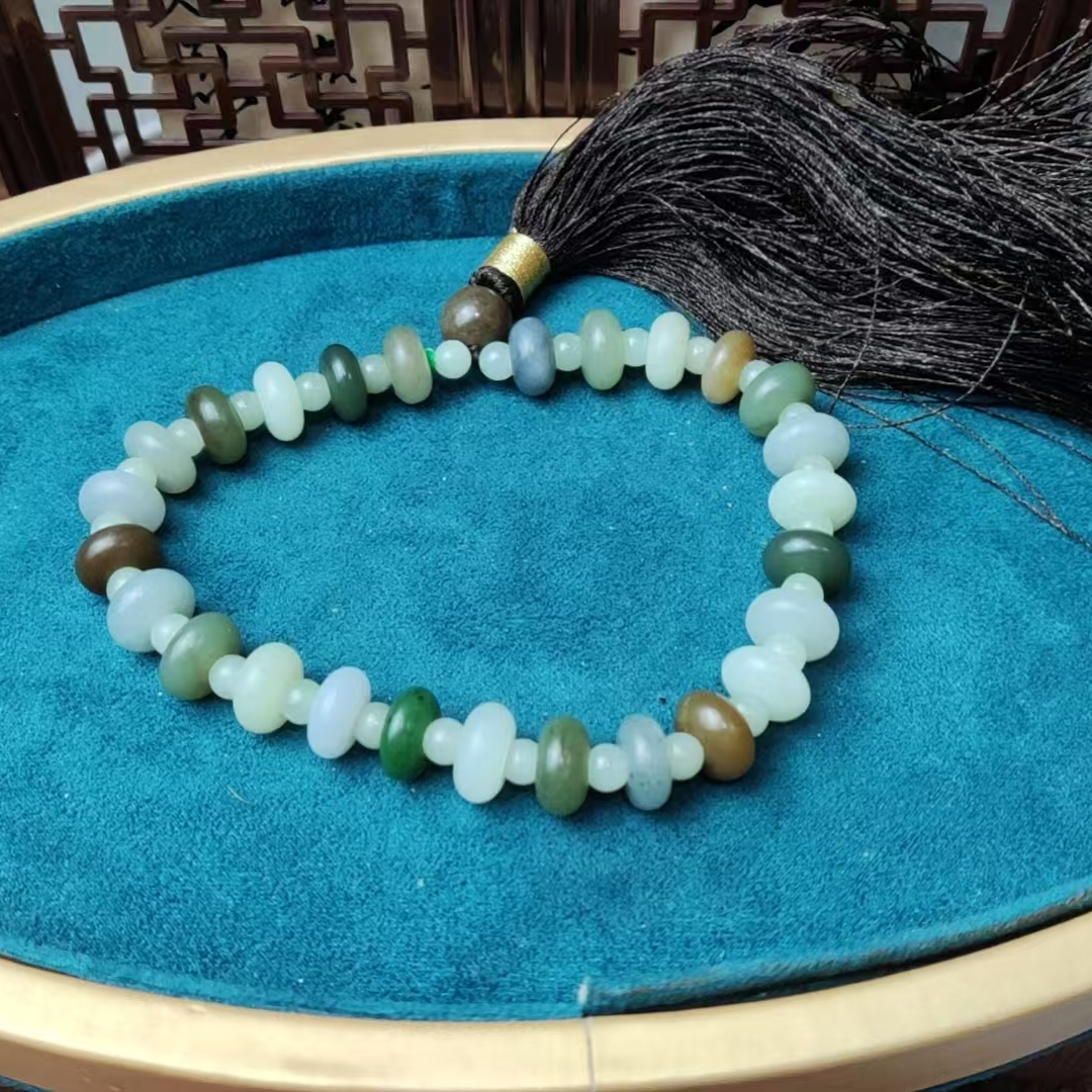 和田玉----多宝手持