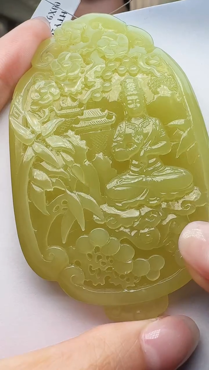 定制和田玉玉界匠心天然和田玉（拍一发一）
