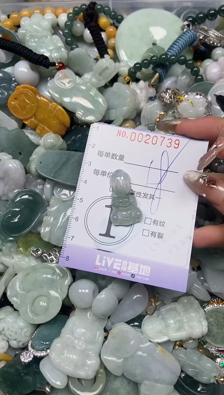 【闪购商品】翡翠颈饰未镶嵌闪购0020739