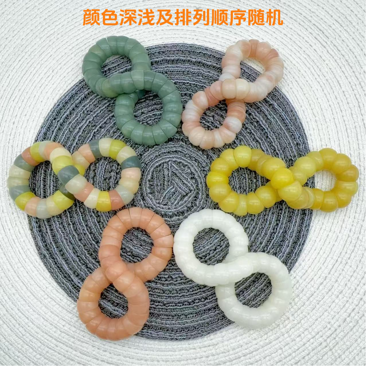 【莫奈花园-解压猪大肠】天然菩提手串精工老料绕指柔盘玩文玩学生