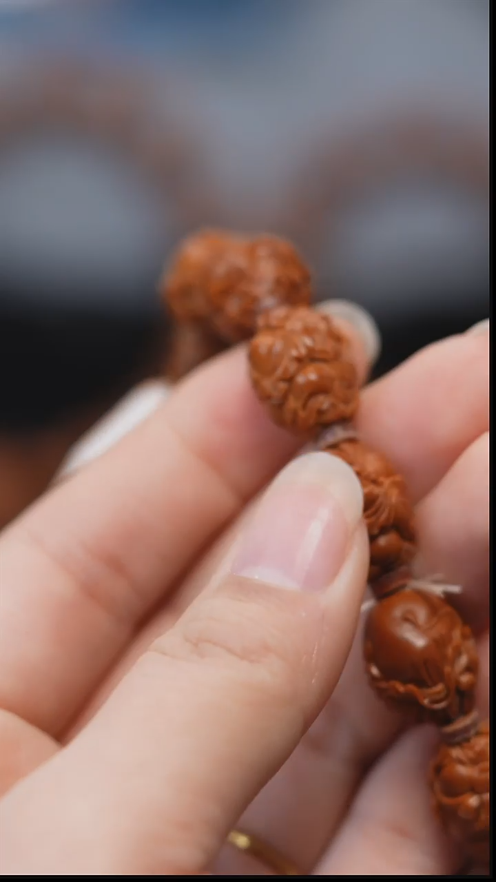 手串/手链橄榄核云**清橄榄核