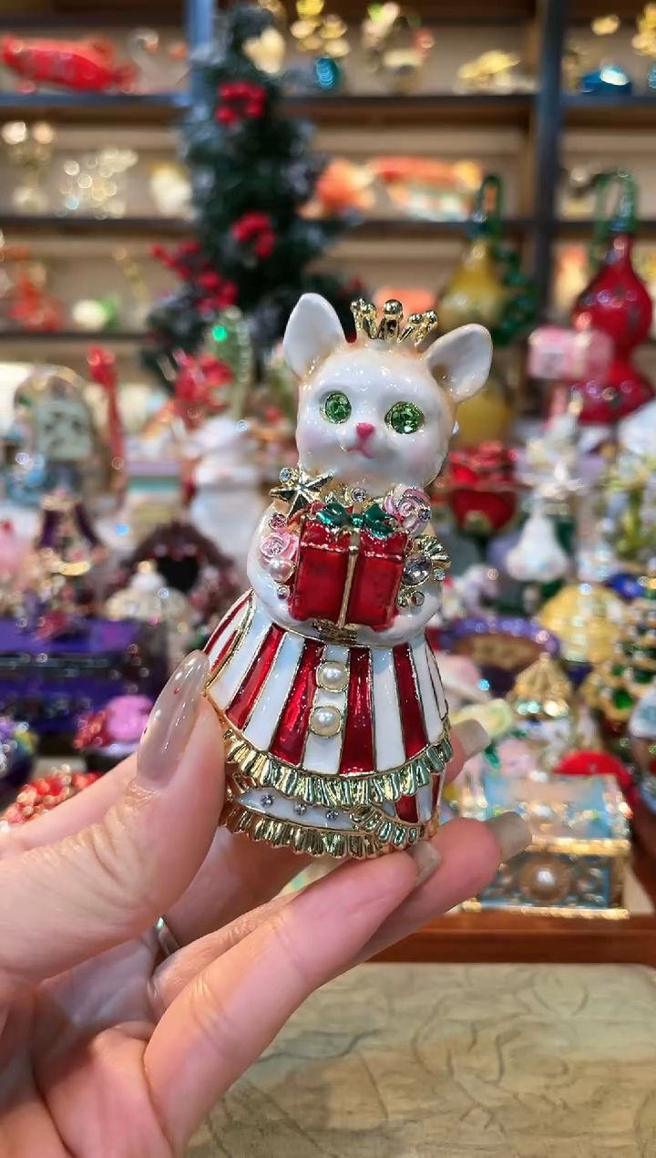 【闪购商品】 珐琅彩精致首饰盒