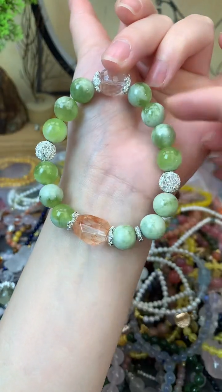 【闪购商品】岫玉手饰未镶嵌229手串