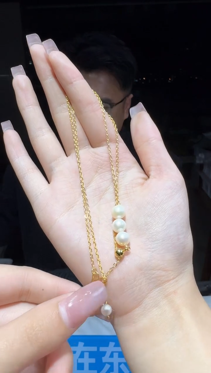 【闪购商品】淡水珍珠颈饰未镶嵌多样性发一件 096