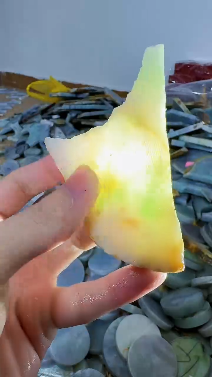 【闪购商品】翡翠裸石缅甸翡翠A货文726