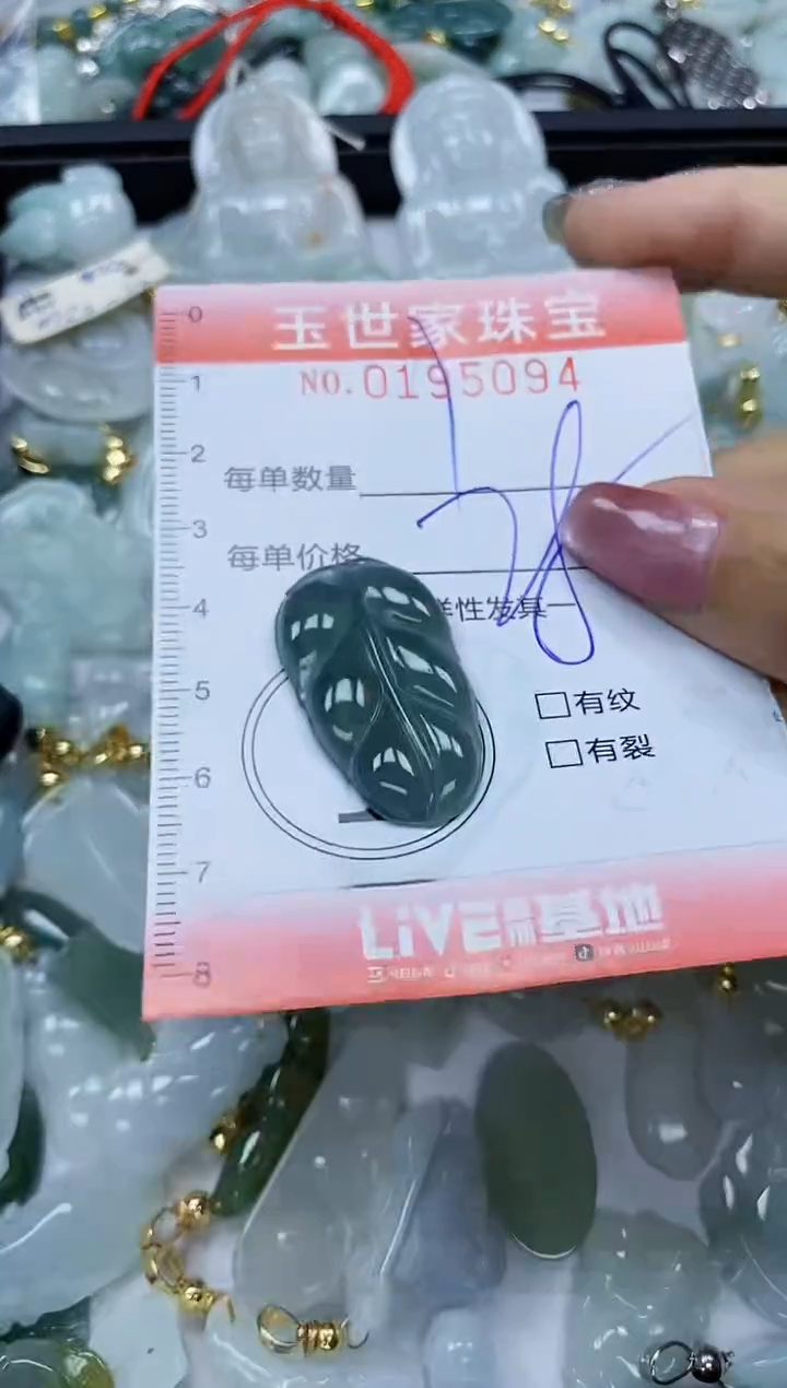 【闪购商品】翡翠颈饰未镶嵌闪购0195094