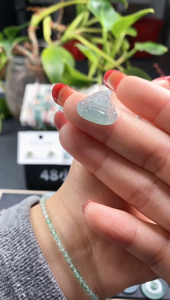 【闪购商品】翡翠散珠佛公裸石