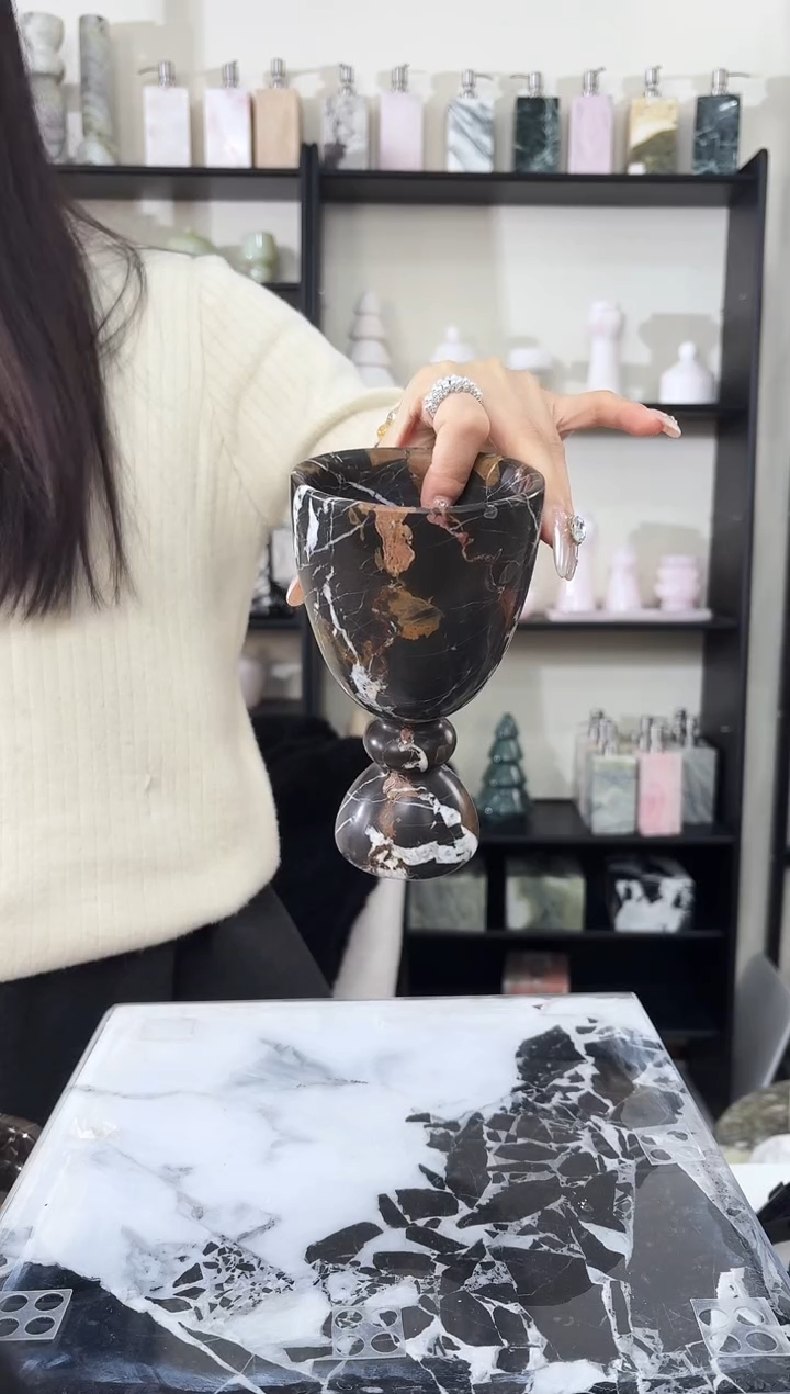 石材生**近黑金花·1093