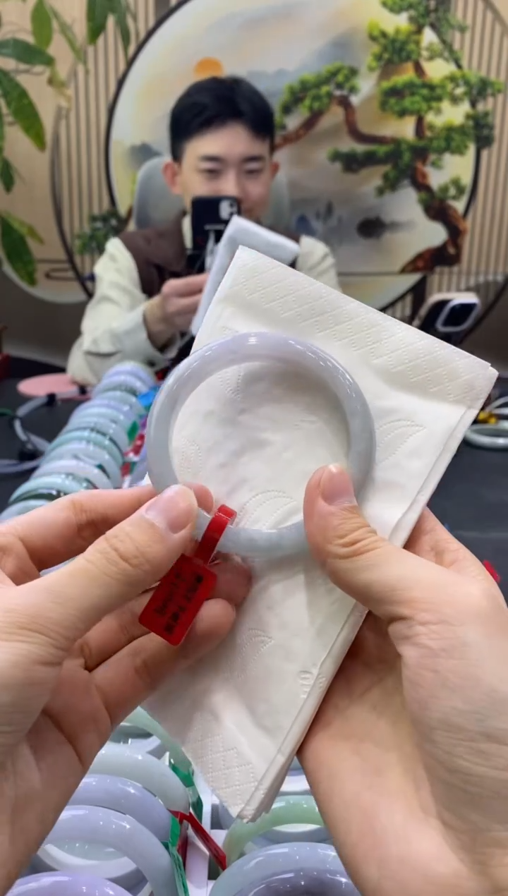 未镶嵌手镯翡翠9406