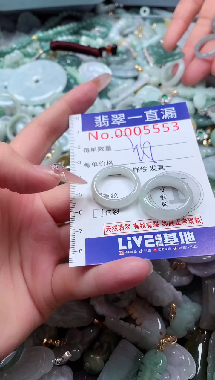 翡翠未镶嵌吊坠(不含链)5553