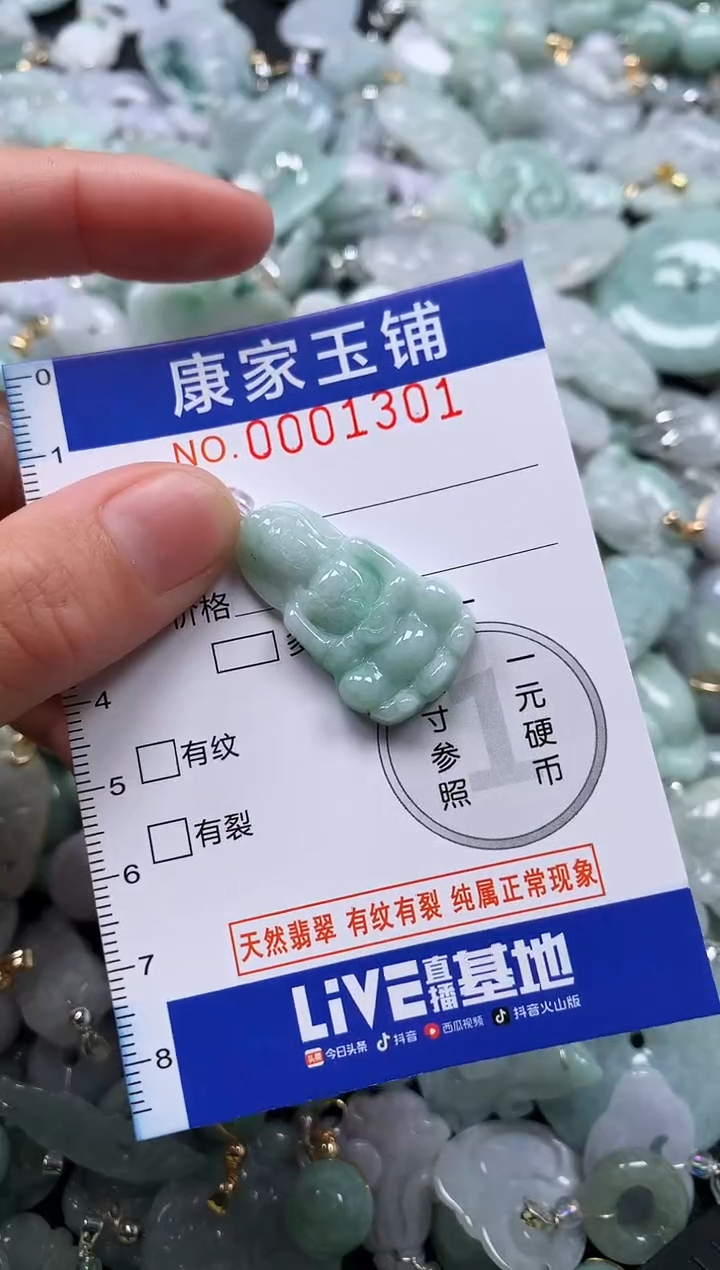 颈饰未镶嵌翡翠1301