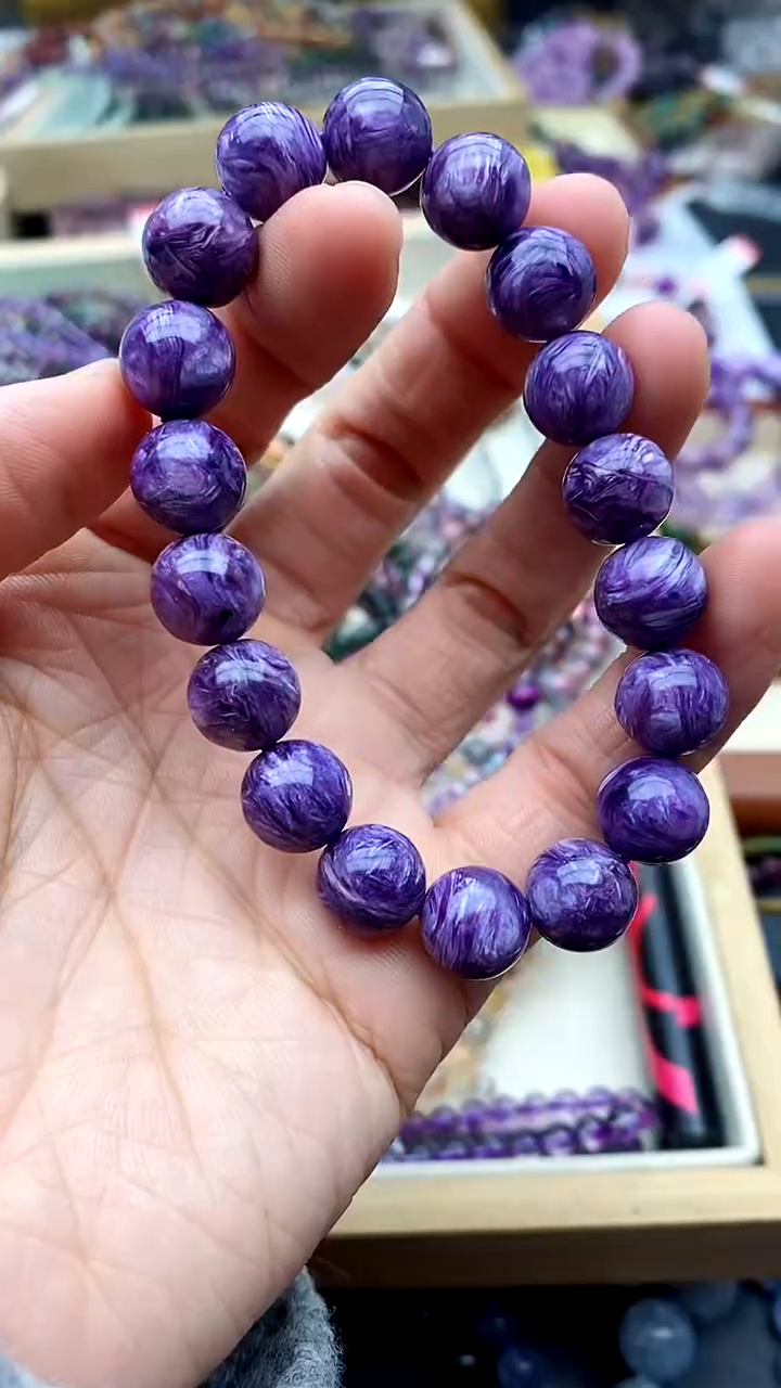 【闪购商品】查罗石（紫龙晶）手绳未镶嵌紫龙晶