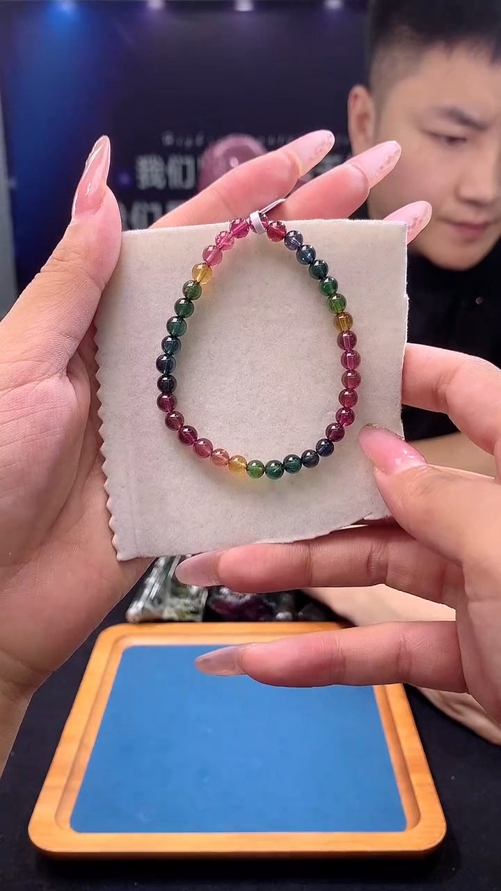 手链未镶嵌碧玺SSSS级老料碧玺单圈5x（多样性发一）