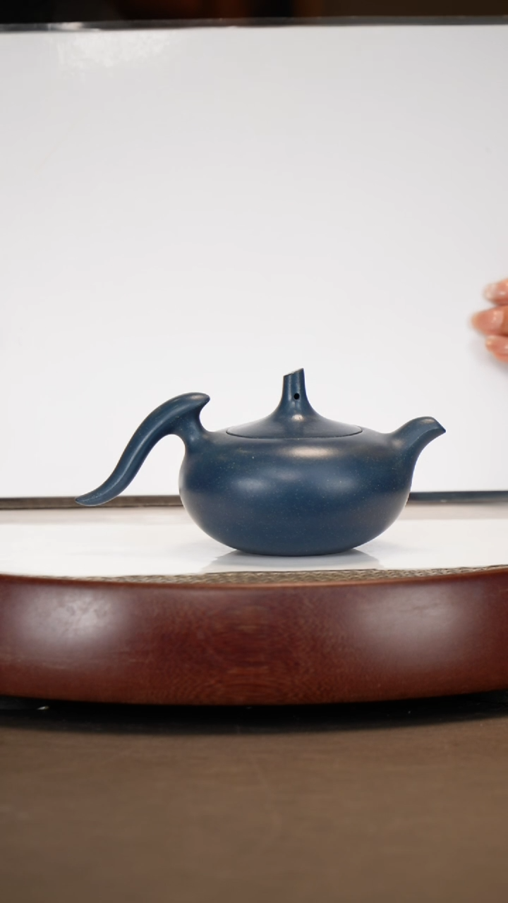 【闪购商品】紫砂茶壶【薛锋】墨绿泥飞翔