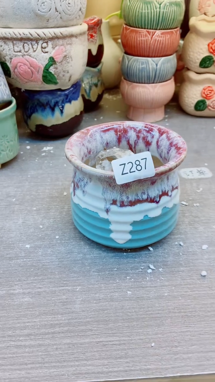 @@陶瓷多肉花盆Z287