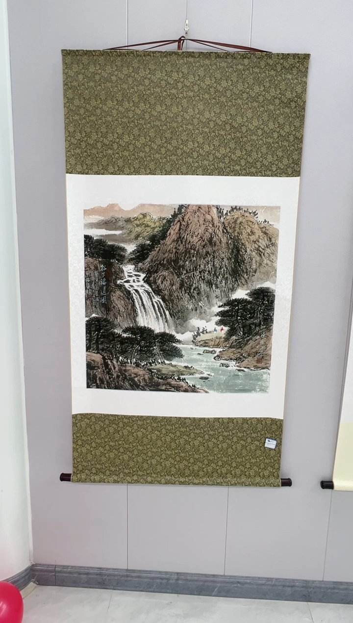 【闪购商品】绘画陈发源-8平尺-国画-宣纸红