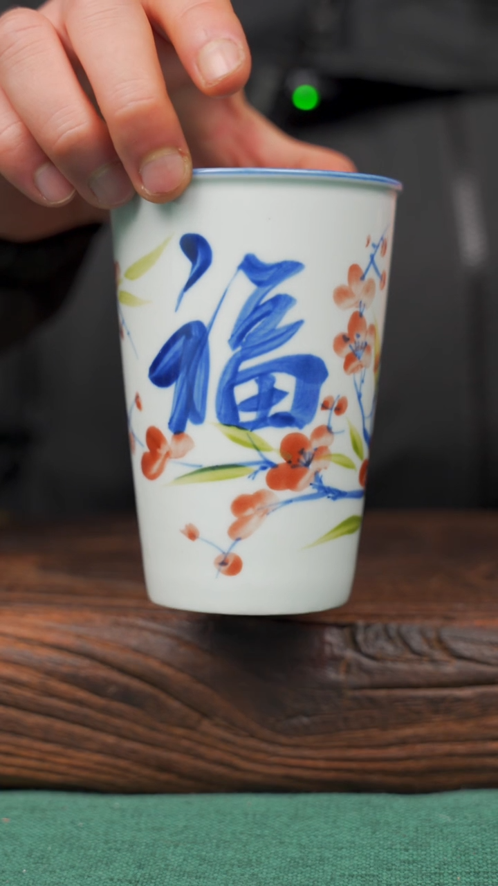 【闪购商品】瓷片95景德镇手绘釉下彩