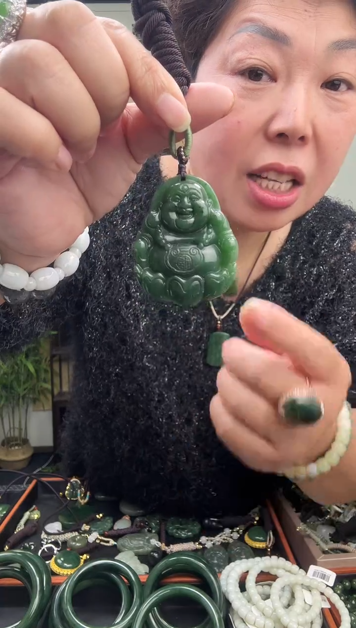 颈饰未镶嵌和田玉多样性发一  1184