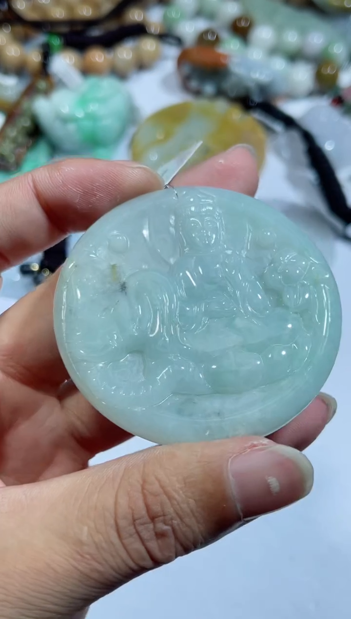 【闪购商品】翡翠吊坠(不含链)未镶嵌 00011795