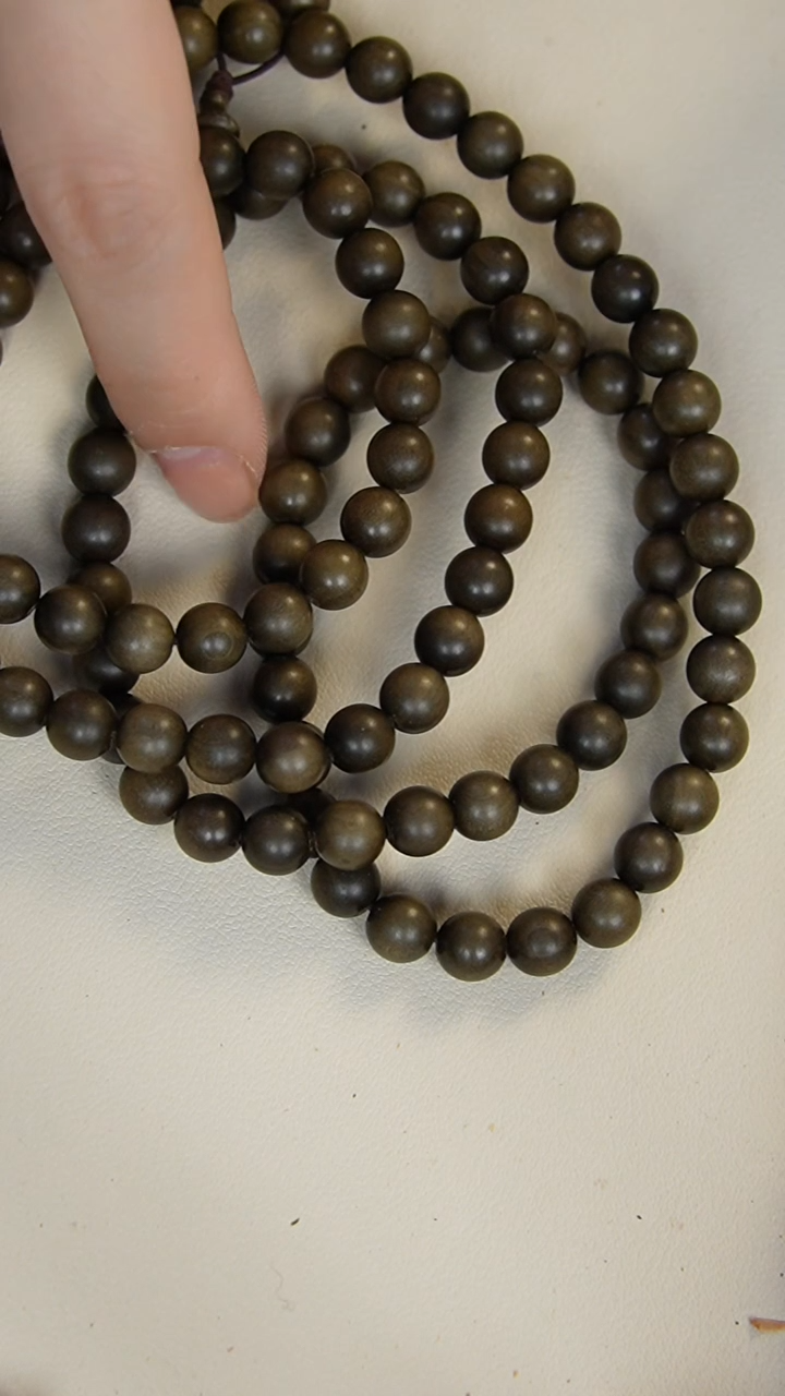 【闪购商品】檀香木手串/手链2011阴沉老山檀香0.8多圈108颗