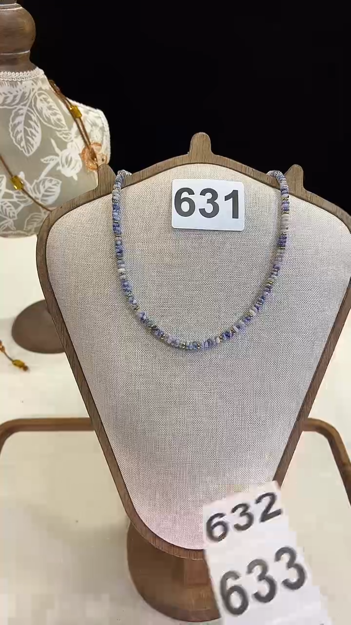 项链钛钢淡水珍珠631