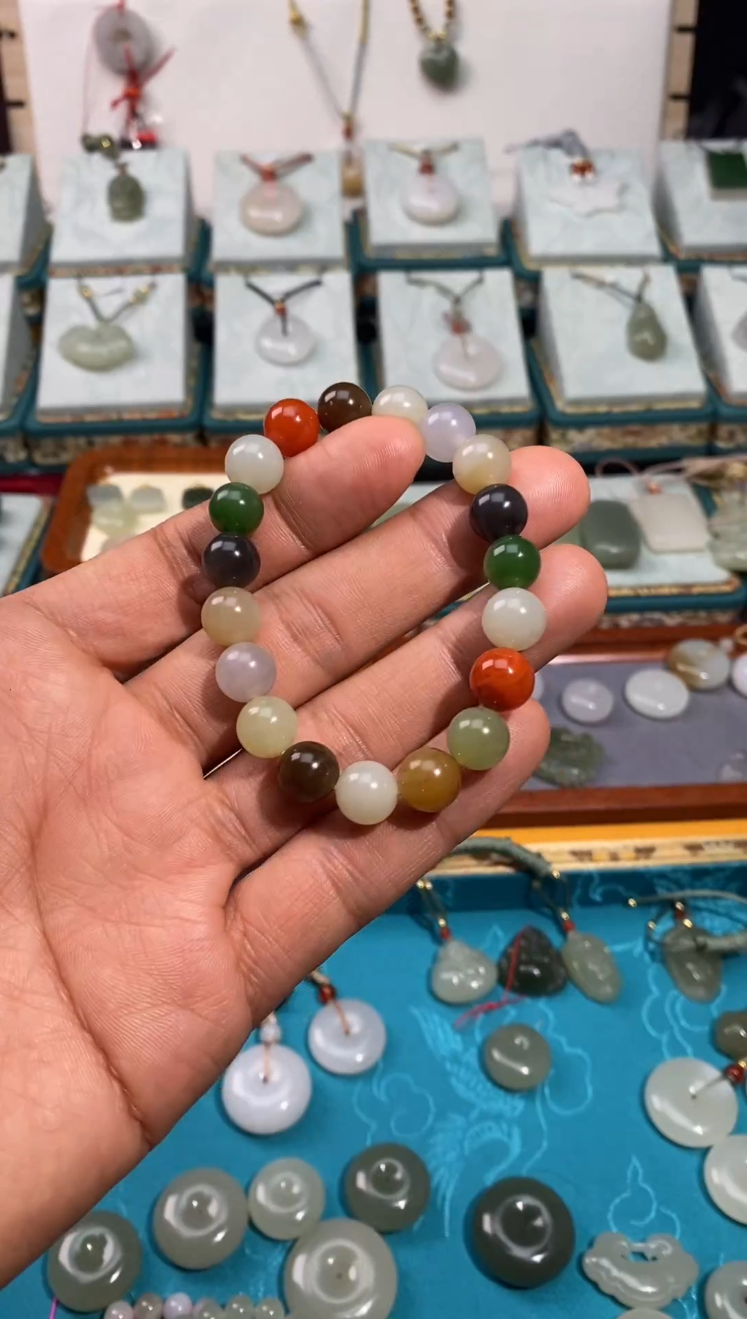 【闪购商品】和田玉手链未镶嵌10mm手串