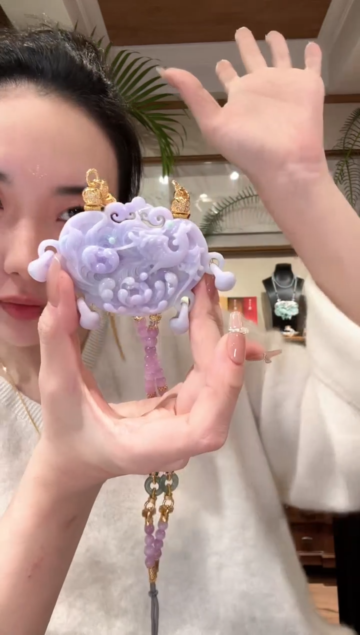 【闪购商品】翡翠颈饰未镶嵌国风