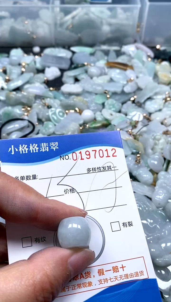 【闪购商品】翡翠颈饰未镶嵌闪购商品0197012