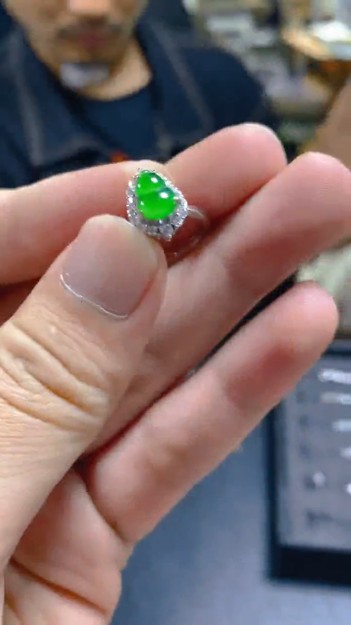 【闪购商品】翡翠戒指未镶嵌0028330197多样性发一