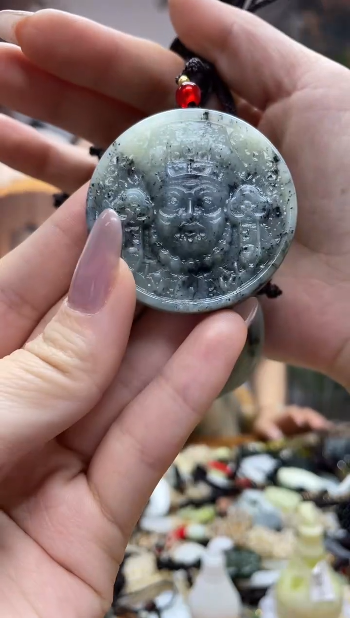 未镶嵌岫玉吊坠多样性发货拍一发一