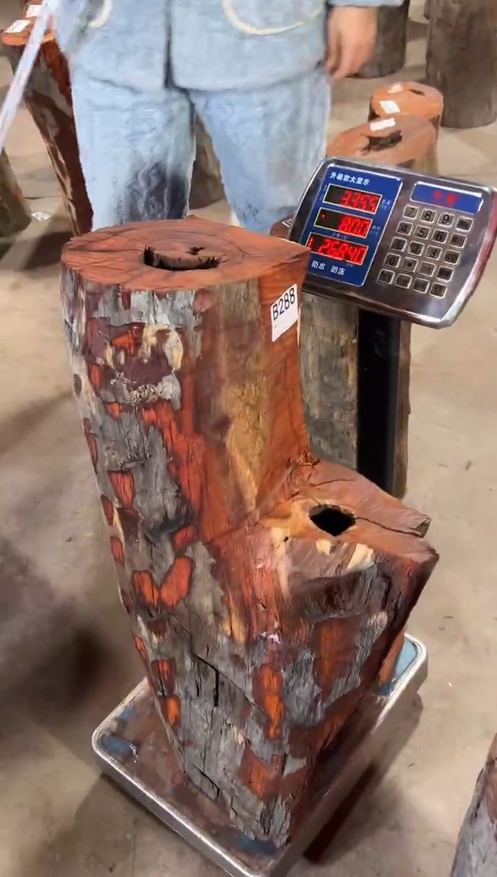 紫檀木类端景台用****7赞比亚血檀 非洲紫檀