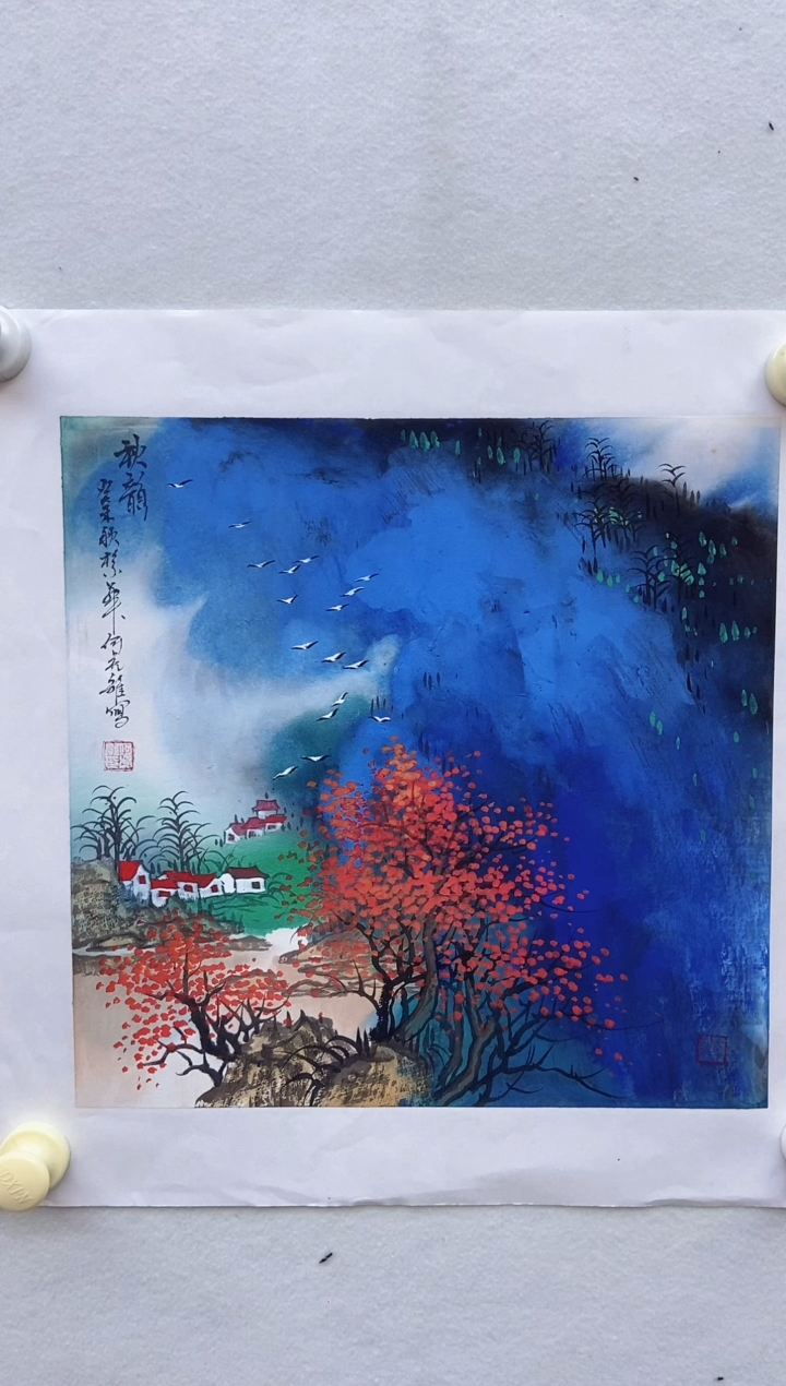 【闪购商品】国画何虎雏国画作品117