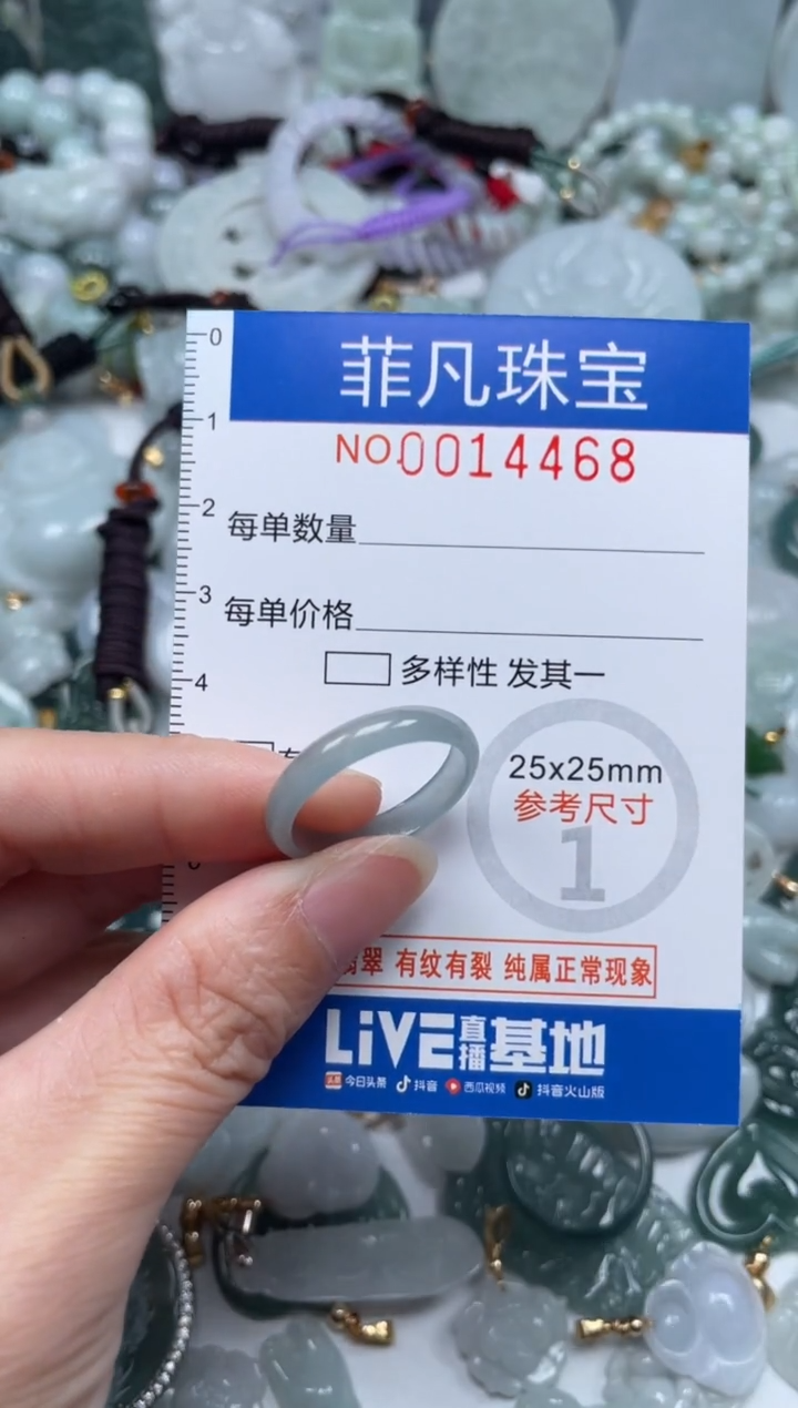 颈饰未镶嵌翡翠14468